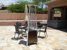 Load image into Gallery viewer, Compact Commercial Hammered Bronze Glass Tube Heat