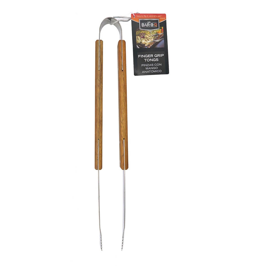 S/S Tongs w/Finger