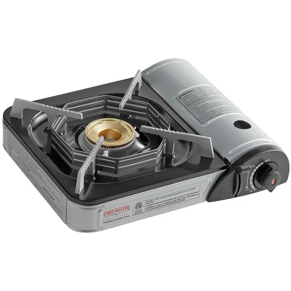 Chef Master Burner Butane Countertop Range - 10,000 BTU
