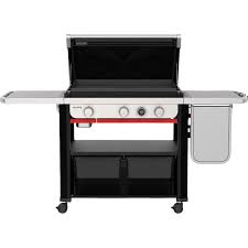 Griddle 30 Inch 3B w/Bin LP Blk