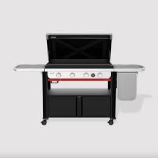 Griddle 36 Inch 4B Door LP Blk