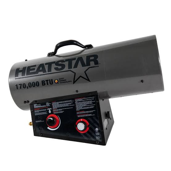 170K BTU Forced-Air Propane Heater