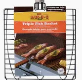 MR BBQ Triple Fish Basket Non-Stick
